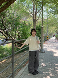 Ryuz Dot Cotton Wide Pants