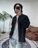Rebed pocket shirt jacket