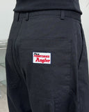 Clown Patch Cotton Wide Work Pants