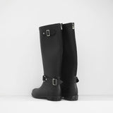 Tevina Buckle Rain Boots