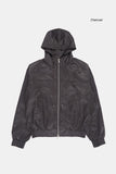 Bruno glossy hooded MA-1 jumper