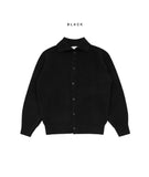 Rotten collar cardigan