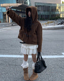 [MADE] Beagle Hood Duffle Fur Jacket