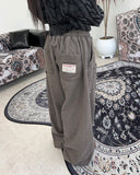 Root Pigment Work Balloon Pants
