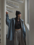 Ordi Snap Over Hood Shirt