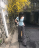 Daron Vintage Washed Low Bootcut Pants