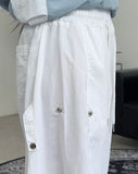 Herizon Button Nylon Pants
