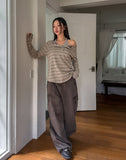 Vive Tape Dyeing Cargo Balloon Pants