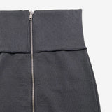 Banon Ribbed Zipper Skirt