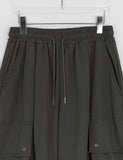 [unisex] Golit Rivet Nylon Banding Cargo Bermuda Pants