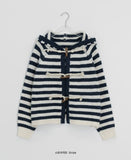 Dilbeco Duffle Hood Knit Cardigan