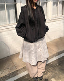 Kenu Cutout Balloon Wide Cotton Pants