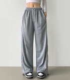 Side Tie Two-Way Wide Jogger Training Pants