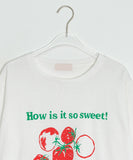 Vashons Tomato Print Short Sleeve Tee