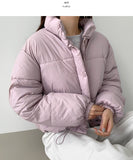 Avant Fit Pastel High Neck String Cute and Light Padding