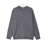 French Cable Round Knit