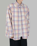pastel overcheck shirt
