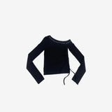 Obean Unbalanced Studded T-Shirt
