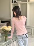 Roche Silver Bold Heart Strap Necklace