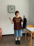 Nelk Banding Cargo Denim Bermuda Pants