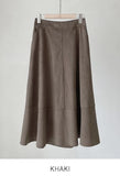 Cheshu Suede Flare Skirt