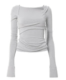 Layered Bustier Long Sleeve