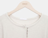 Wella Check Layered Cardigan