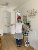 Hoyoi summer wide cotton pants