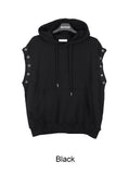 Marty Eyelet Hooded Vest