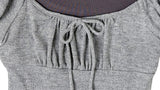 [Fake Layered] Hein Puff Ribbon Short Sleeve Layered T-Shirt Set