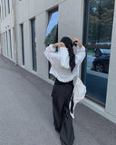 Pire Crop Hood Windbreaker Jacket