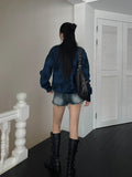Cosy Spray Two-Way Knit Zip-Up