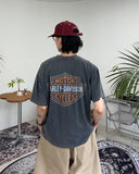 Keyens Harley Dyeing Crop T-Shirt