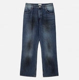 Soy's Dirty Wash Flare Denim Pants