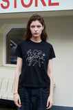Dear Bloom Crop Short Sleeve Tee