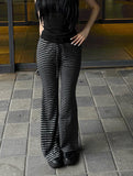 Mono Stripe Banding Pants