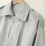 Mir Epaulet Half Trench Jacket