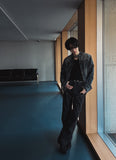 Chaser zipper denim jacket