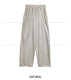 (UNISEX) Oversized Wide Pigment Training Pants