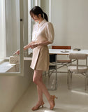 Rubille Collar See-through Frill Blouse