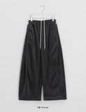 Titz Fleece Slit Banding Wide Pants