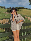 Ray Seersucker Striped Shirt