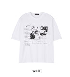 Riot Damage Punk Graphic Short Sleeve T-shirt