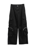(Unisex) For the Multi-Pocket Cotton Cargo Pants