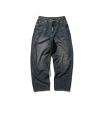 Vintage Wide Balloon Denim Pants