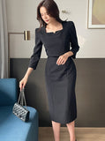 Lindas Notch Square H-Line One Piece