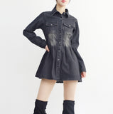 Mine denim one piece