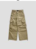 Moving diagonal pocket cargo pants