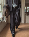 Sein Pintuck Wide Slacks