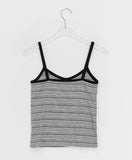Niero Stripe Tencel String Sleeveless